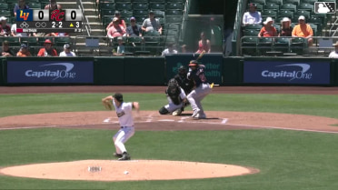 Brayan Buelvas homers (2) on a fly ball to left field.