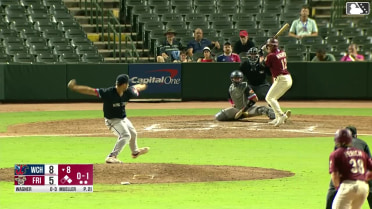 Max Wagner homers (18) on a fly ball to left field. Rafe Perich scores. Ian Moller scores.
