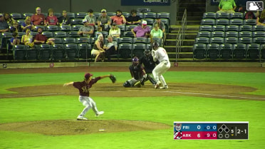 Caleb Cali homers (10) on a fly ball to left center field.