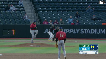 Sam Rochard In play, run(s) to Starlyn Caba