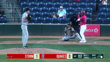 Gavin Grahovac's two-homer game in Single-A