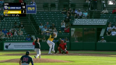Abimelec Ortiz homers (15) on a fly ball to right center field.