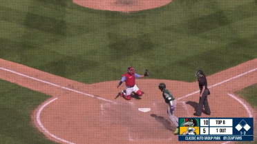 Kendall George collects three hits, three steals