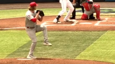 Blue Jays prospect Jack Nedrow fans four