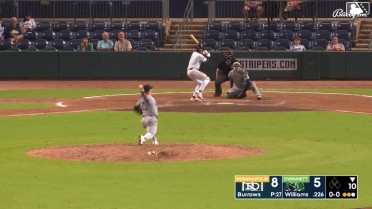 Jim Jarvis singles on a line drive to right fielder Jhostynxon Garcia. José Azócar scores.