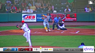 Travis Bazzana's first Double-A home run 