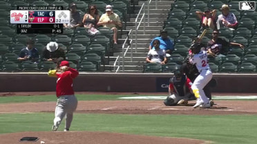Samad Taylor homers (7) on a line drive to left center field.