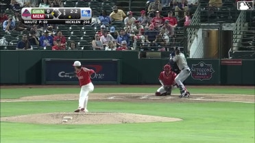 Brewer Hicklen homers (1) on a fly ball to left field. Ben Gamel scores.