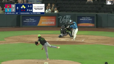 Brian Serven homers (5) on a fly ball to right center field. Brett Harris scores. Michael Stefanic scores.