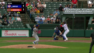 Trey Lipscomb grounds into a double play, pitcher Jorge Alcala to second baseman Josh Rivera to first baseman Riley Tirotta. Robert Hassell III scores. Yohandy Morales out at 2nd. Trey Lipscomb out at 1st.