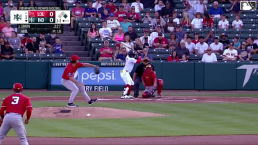 Ronny Simon strikes out swinging and Duce Gourson caught stealing 2nd, catcher Dayne Leonard to shortstop Leo Balcazar to catcher Dayne Leonard.