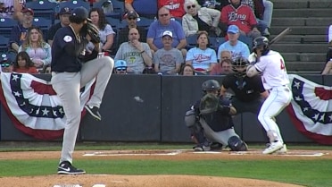 Carlos Lagrange strikes out seven