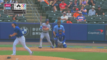 Will Robertson's solo home run 