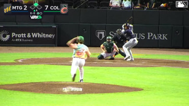 Gregory Barrios grounds out, shortstop Luke Waddell to first baseman Drew Compton. Mac Horvath scores.