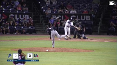 David McCabe's first Double-A home run