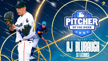 AJ Blubaugh Recognized As Pacific Coast League Pitcher of the Week