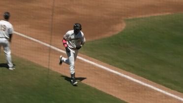 Edward Florentino lifts a solo homer