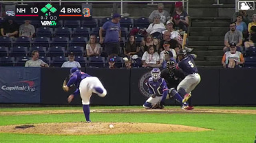 Adrian Pinto singles on a line drive to left fielder Vincent Perozo. Cutter Coffey scores. Edward Duran to 3rd. J.R. Freethy to 2nd.
