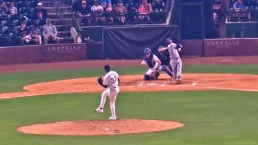 Chase Harlan's second homer of the Fall League