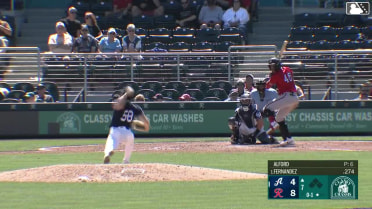 Jose Fernandez homers (6) on a fly ball to right center field.