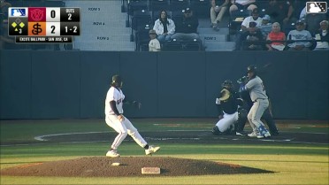 Cody Delvecchio In play, run(s) to Carlos Virahonda