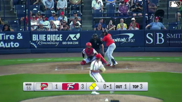 Gage Wood In play, run(s) to Johanfran Garcia