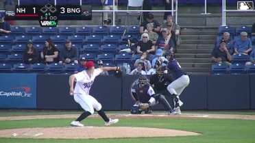 Dub Gleed homers (1) on a fly ball to left center field.