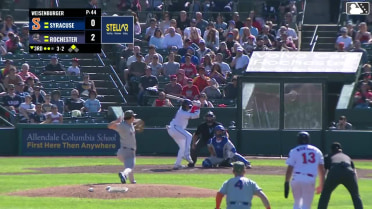 Jack Weisenburger In play, run(s) to Abimelec Ortiz