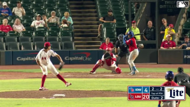 Justin Dean doubles (7) on a line drive to left fielder Ivan Johnson. Ben Cowles scores. Eric Yang to 3rd.