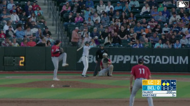Drew Faurot singles on a line drive to center fielder Aaron Walton. Cam Clayton scores. Brandon Compton to 2nd.