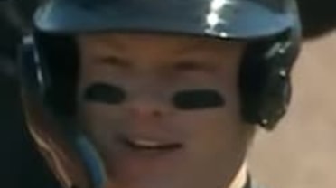 Max Clark's first Triple-A hit