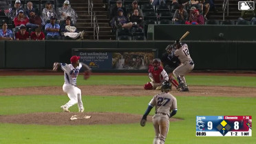 John Garcia singles on a ground ball to right fielder Travis Honeyman. Mason Lytle scores.