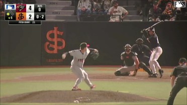 Luke Hansel In play, run(s) to Lorenzo Meola