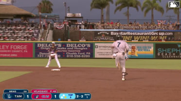 Yankees prospect Roderick Arias hits two-run homer