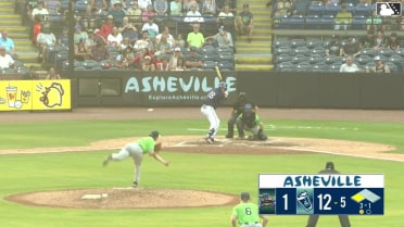 Jack Moss singles on a line drive to right fielder Maxton Martin. Nehomar Ochoa Jr. scores.