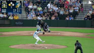 Henry Ramos singles on a line drive to left fielder Darlyn De Leon. Daniel Lopez scores.