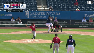 Jhony Brito In play, run(s) to Danny Serretti