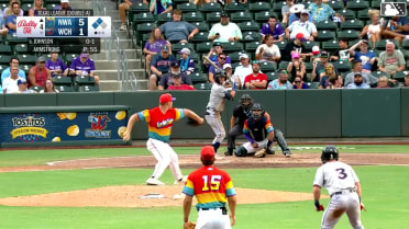 Carson Roccaforte homers (17) on a fly ball to right center field. Canyon Brown scores. Justin Johnson scores.