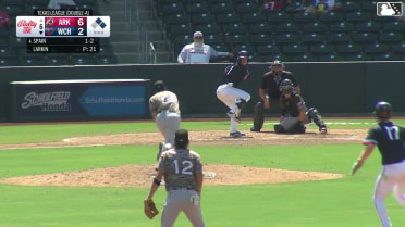Garrett Spain singles on a fly ball to left fielder Connor Charping. Brandon Winokur scores. Jake Rucker to 2nd.
