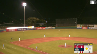 Jesús Báez homers (15) on a fly ball to left center field. Jack Gurevitch scores.