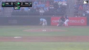 Harold Coll homers (10) on a fly ball to left center field. Kendrey Maduro scores.