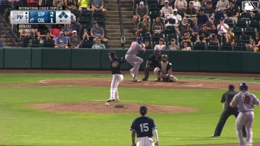 Matt Wallner flies out to left fielder Milan Tolentino. Noah Cardenas scores.
