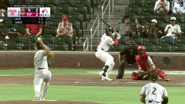 Ethan Salas out on a sacrifice fly to center fielder Raudi Rodriguez. Gage Workman scores.