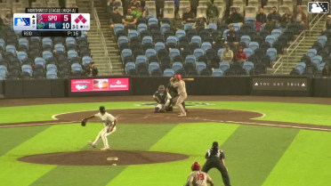 Jacob Humphrey walks. Kevin Fitzer scores. Alan Espinal to 3rd. Tevin Tucker to 2nd.