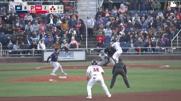 Miguel Bleis grounds into a force out, fielded by second baseman Jay Harry. Nate Baez scores. Johanfran Garcia to 3rd. Brooks Brannon out at 2nd. Miguel Bleis to 1st.