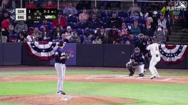 Jeremiah Jackson hits a solo home run to left
