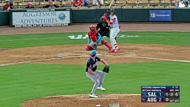 Leighton Finley In play, run(s) to Conor Essenburg