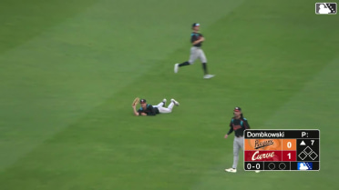 Jud Fabian's diving catch