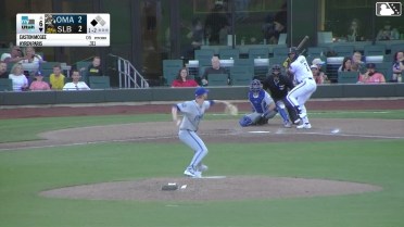 Easton McGee In play, run(s) to Kyren Paris