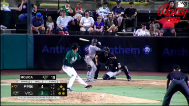 Cameron Nelson homers (7) on a fly ball to left center field. Yeiker Reyes scores. Ashly Andujar scores.